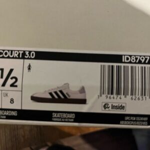 adidas Skateboarding Shoes - White and Black